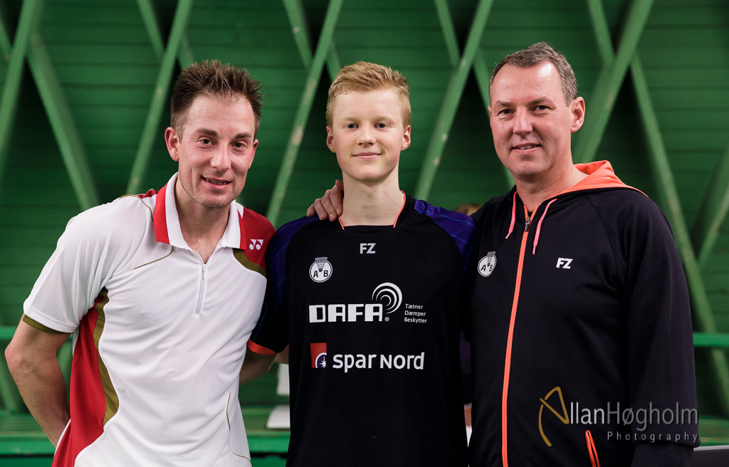 Peter Gade mod Anders Antonsen i Aarhus Badmintonhal, 2015